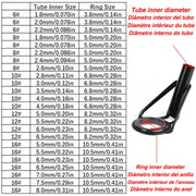 Kit di riparazione punta guida canna da pesca Set 24~230 pezzi per la - immagine 2