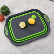 Bacinella Pieghevole Salvaspazio con Lavandino – Lavabo Portatile con Contenitore per Campeggio, Viaggio e Casa - Campeda