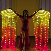 1 paio Mano sinistra e destra 150 cm di lunghezza Danza del ventre - immagine 3