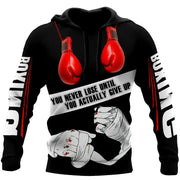 Felpa con cappuccio da boxe stampa 3D di moda abbigliamento uomo sportivo Pop - Hoodie-ZXA36087 S