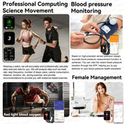 nuove donne uomini AI Smart diagnosi orologio HRV PPG pressione sanguigna - immagine 3