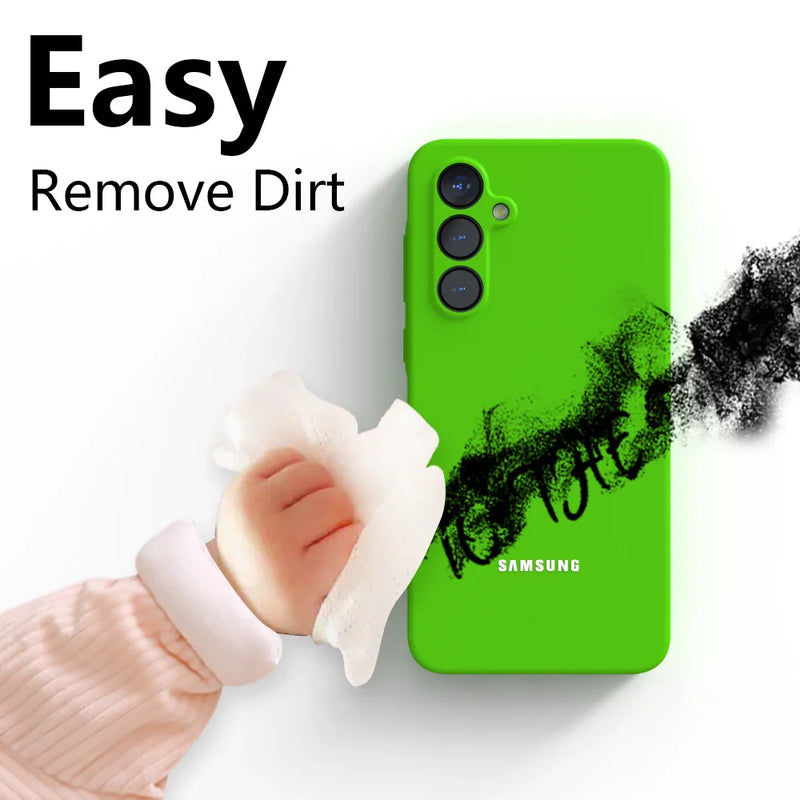 Nuovo Per Samsung Galaxy A56 Custodia In Silicone Liquido A 56 55 54 36 5G Della Copertura Funda Coque Morbido TPU Del Telefono Paraurti Per A55 A56 A36 A35 A16