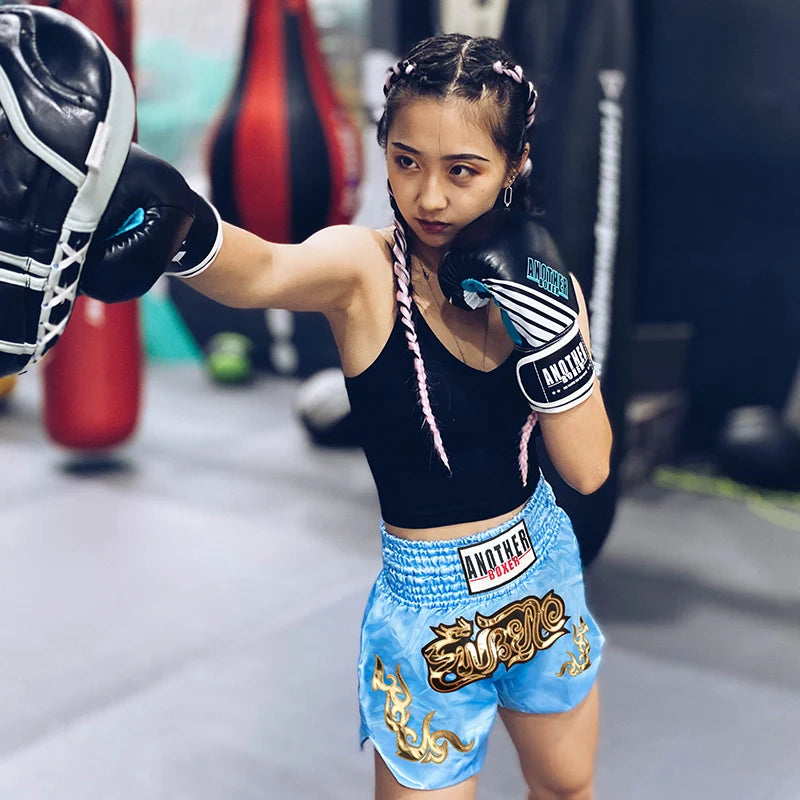 Pantaloncini da combattimento boxe per uomo donna - immagine 5