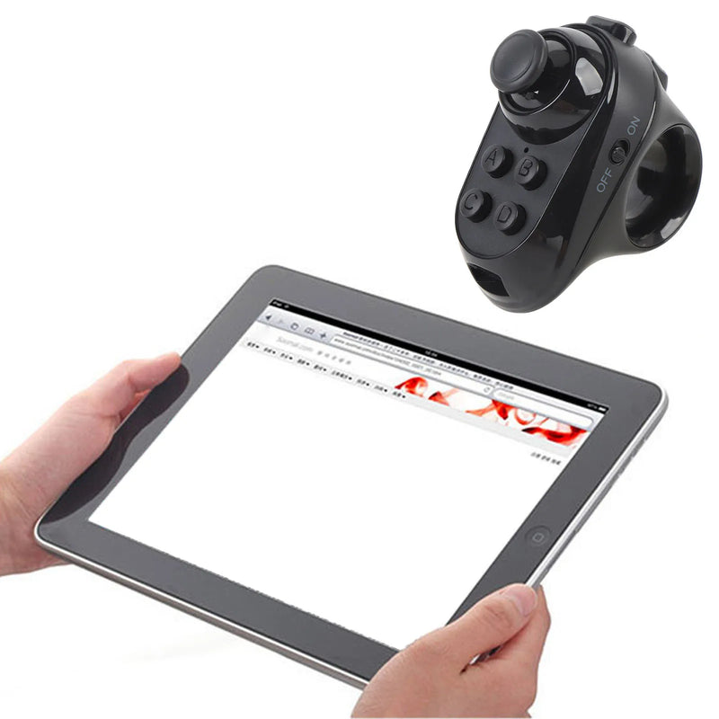 Joystick per gamepad wireless con telecomando Bluetooth VR a forma di anello per girare tablet laptop smartphone selfie pagina lanciando