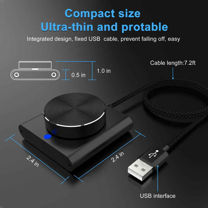 Manopola di controllo del volume USB Altoparlante computer PC Controller audio - immagine 7
