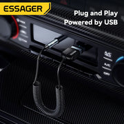 Essager USB Bluetooth 5.0 Ricevitore Adattatore Aux per auto Jack da 3 - immagine 6