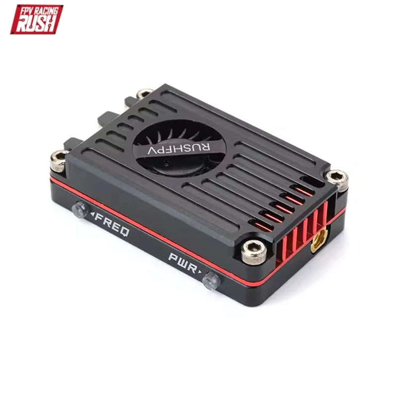 RUSHFPV Rush FPV MAX SOLO Trasmettitore video VTX da 5,8 GHz 2,5 W 48CH/37CH con antenna per droni ad ala fissa RC FPV a lungo raggio