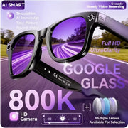 fotocamera da 800 W Occhiali AI uomo che cambiano colore traduzione intelligenti