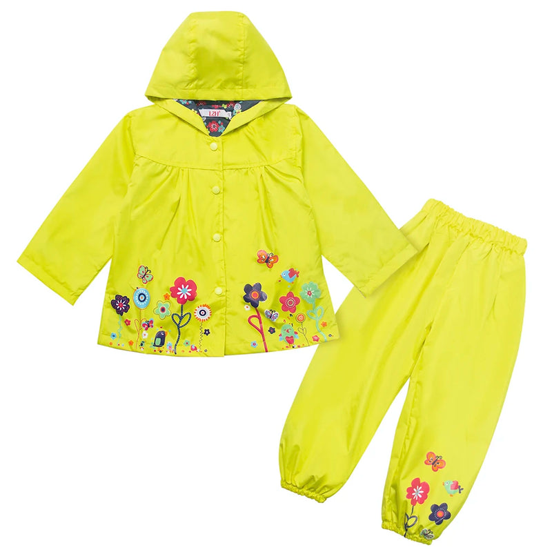 Primavera Autunno Abbigliamento per bambini Completo Giacca a vento Impermeabile - immagine 10