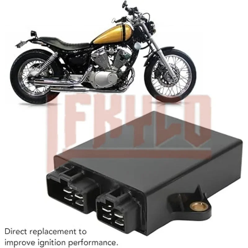 8 Spille CDI Scatola di Accensione Parti Del Motociclo Moto Sistema per Virago - immagine 5