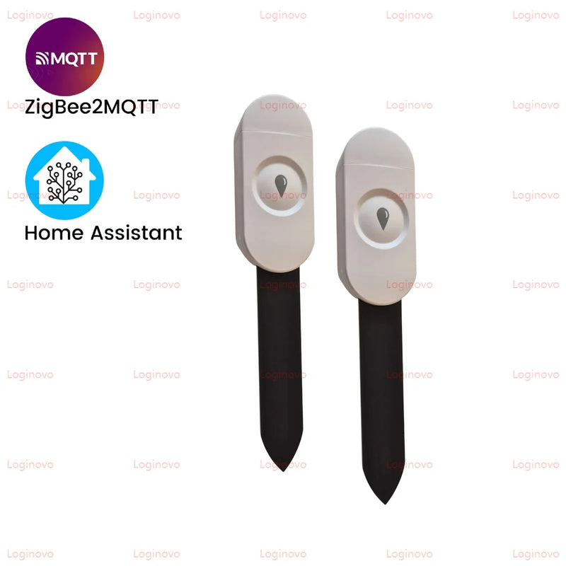 Zigbee Sensore del misuratore di umidità della temperatura dell'umidità del suolo per il sistema di irrigazione dell'automazione del giardino Tuya Smart Life 2MQTT