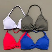 Reggiseno sportivo con spalline Intimo yoga Donna Palestra Top Corsa Esercizio senza - immagine 5