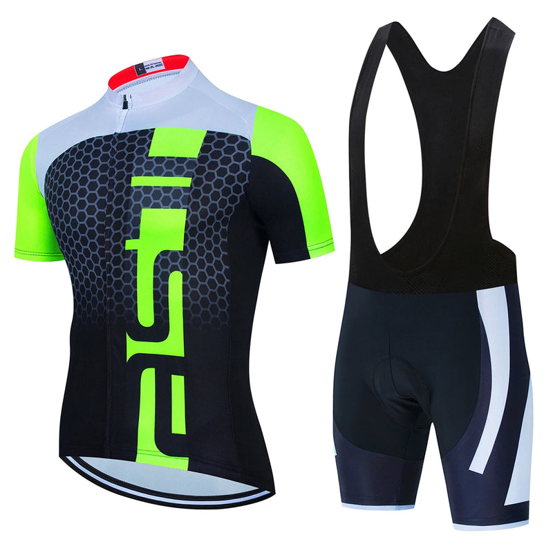 Set di maglie da ciclismo estive Ropa abbigliamento uomo - immagine 4