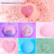 Bombe da bagno per donna Set regalo 12 pezzi Effetto fizz meraviglioso naturale - immagine 3