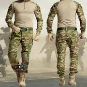 Kit tattici Tute mimetiche da esterno per uomo Uniforme combattimento Pantaloni - immagine 5