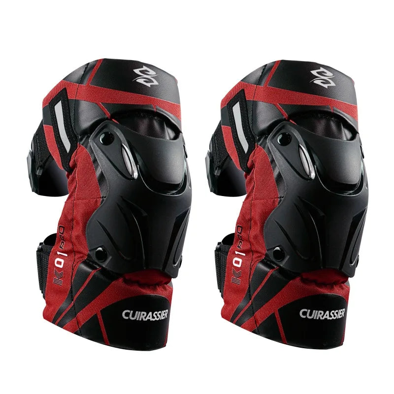 Ginocchiere per Moto Equipaggiamento Protettivo Protezioni Ginocchia da Motocross - immagine 12