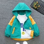 Cappotto per neonato Primavera Autunno Moda Ragazzi Uniforme da baseball Regalo di - immagine 2