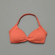 Reggiseno sportivo con spalline Intimo yoga Donna Palestra Top Corsa Esercizio senza - Purple Copper - immagine 39