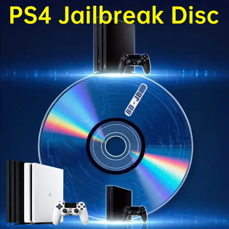 PS4 Jailbreak Disc - Stivale da 1 clic All-in-One per FW 9.0-12.02 - Non è necessario il PC! Gioca ai giochi di backup, allevamento a casa sul tuo PlayStation 4