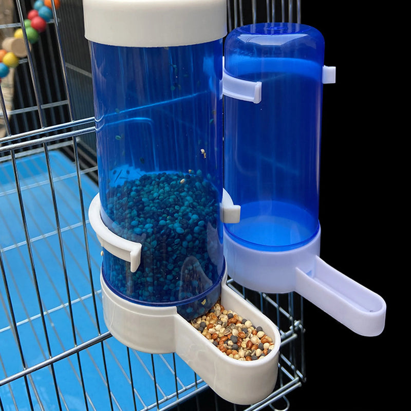 Plastica Pet Bird Hanging alimentatore automatico per fontanella gabbia