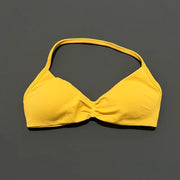 Reggiseno sportivo con spalline Intimo yoga Donna Palestra Top Corsa Esercizio senza - immagine 17