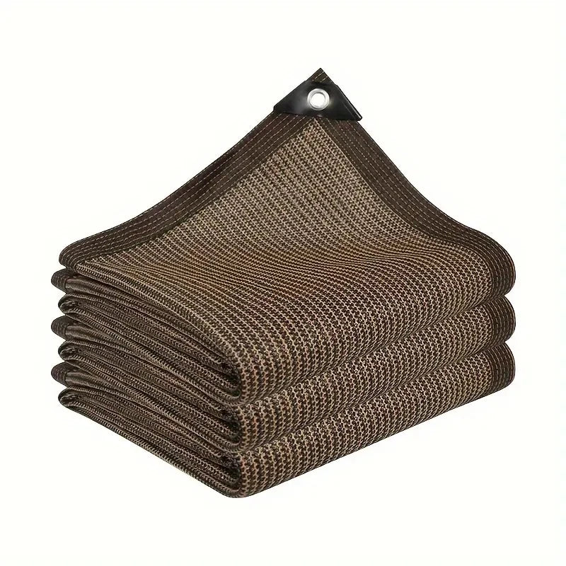 Parasole in HDPE beige per piante da giardino, protezione UV, parasole per esterni, parasole per piscina 75-80%