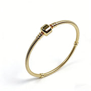Bracciali in Argento Sterling 925 con Chiusura a Cuore e Catena Serpente - immagine 17