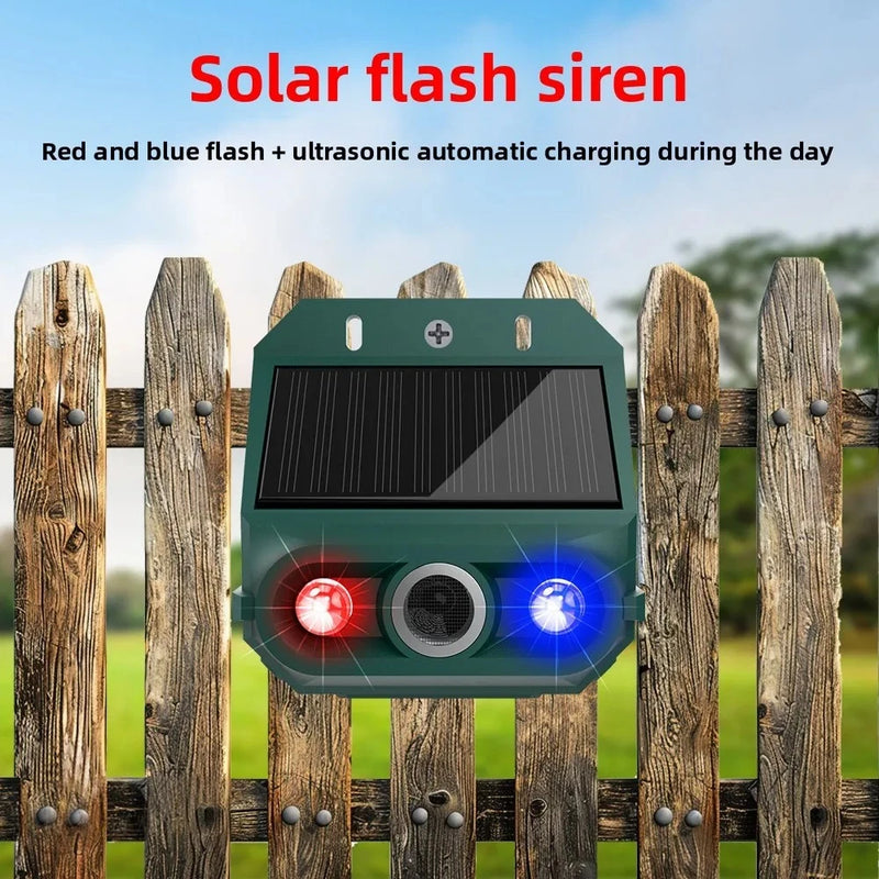 Repellente per Animali ad Energia Solare con Ultrasuoni Topi