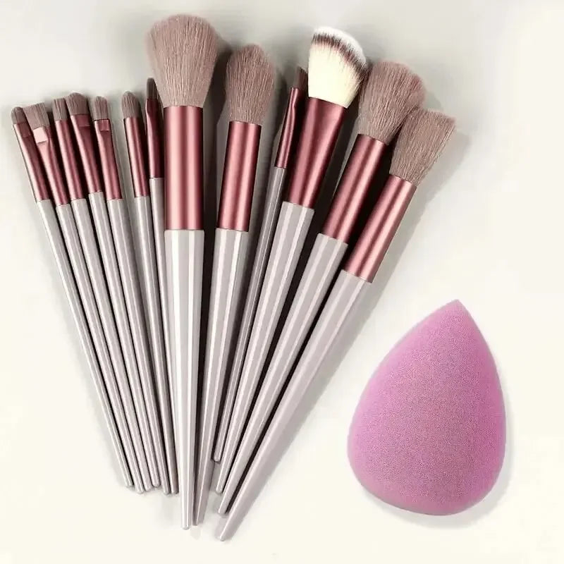 Makeup Brush Set Soft and Fluffy Professiona Cosmetic Foundation Powder Eyeshadow Kabuki Blending Makeup Brush Beauty Tool Makeup