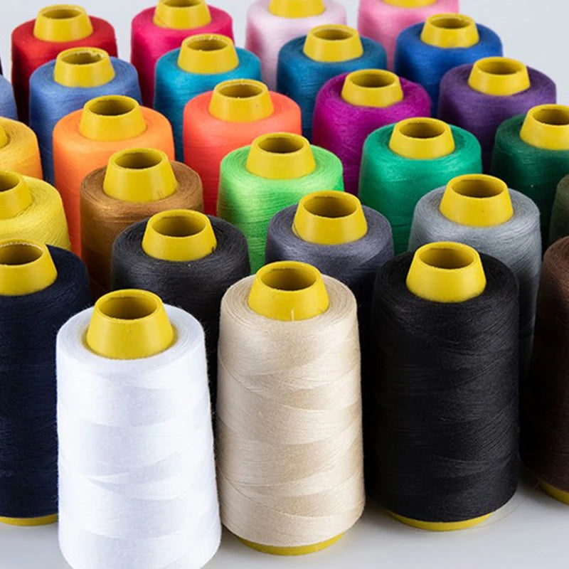 Filo da Cucito Professionale 1300 Metri Filo in poliestere resistente per macchina da cucire e cucito a mano