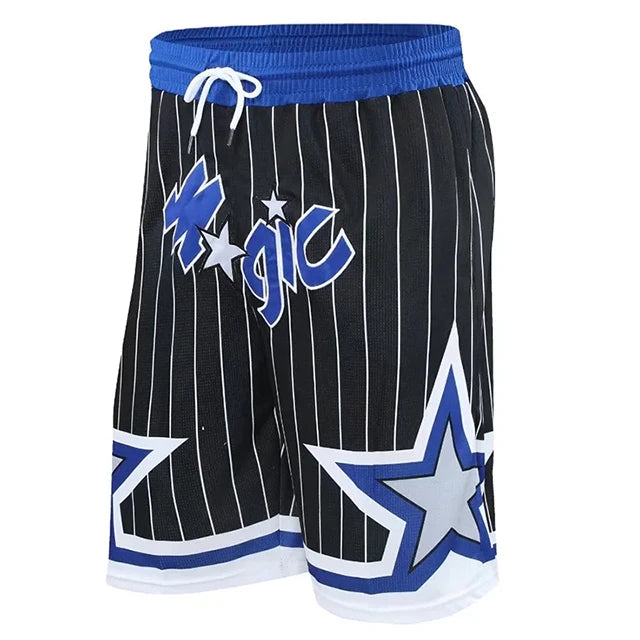 nuovi uomini pantaloncini da basket palestra jogging maratona corsa casual all'aperto - immagine 8