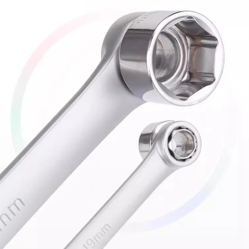 15PCS Kit di chiavi a cricchetto regolabili in acciaio al cromo vanadio Set di chiavi dinamometriche per risparmiare manodopera per utensili manuali di riparazione auto