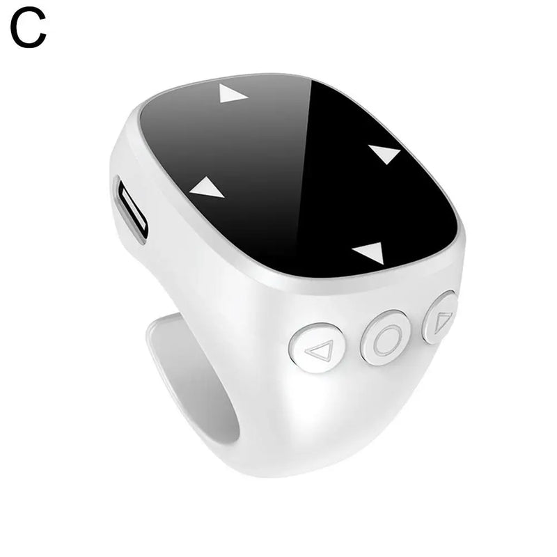 Girapagina touch screen con telecomando per registrazione video con fotocamera Bluetooth TikTok per iPad iPhone Anello di scorrimento remoto