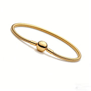 Bracciali in Argento Sterling 925 con Chiusura a Cuore e Catena Serpente - immagine 15