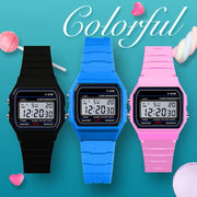 Orologio da polso per bambini impermeabile a LED sportivo analogico digitale militare - immagine 20
