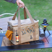 Borsa Tattica Campeggio 30-42L – Organizer Outdoor Impermeabile con Scomparti Modulari per Picnic e Attrezzatura - Campeda