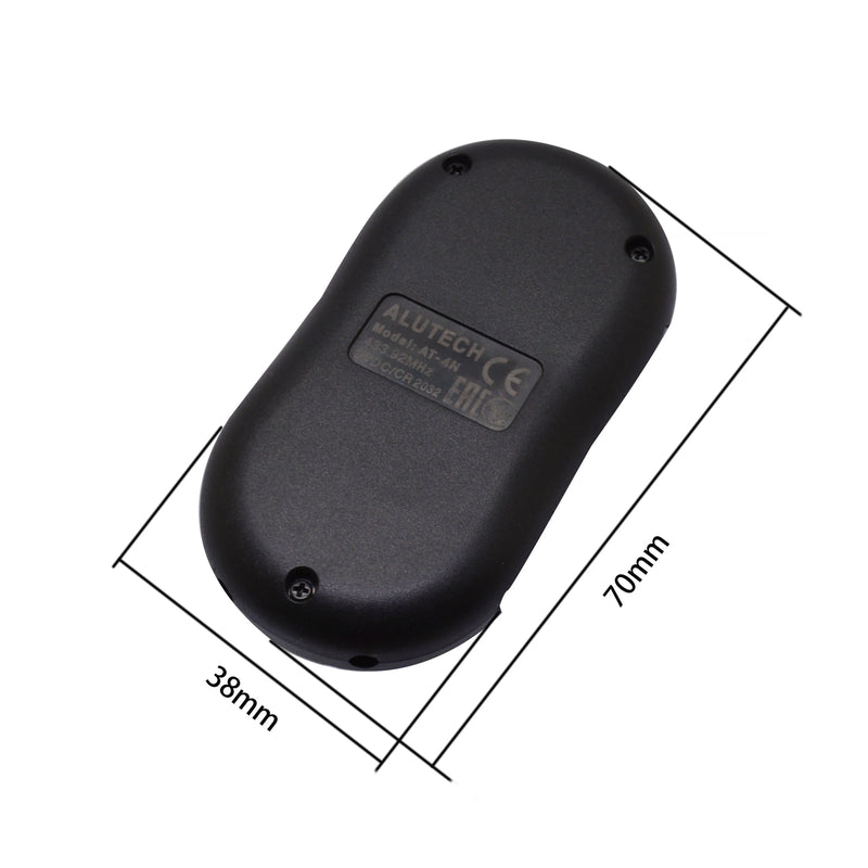 Alutech AT-4n Remote Control 433,92mhz 4 Buttons Garage Door Learning Barriers Automation Keychain Automatic 2-20pc