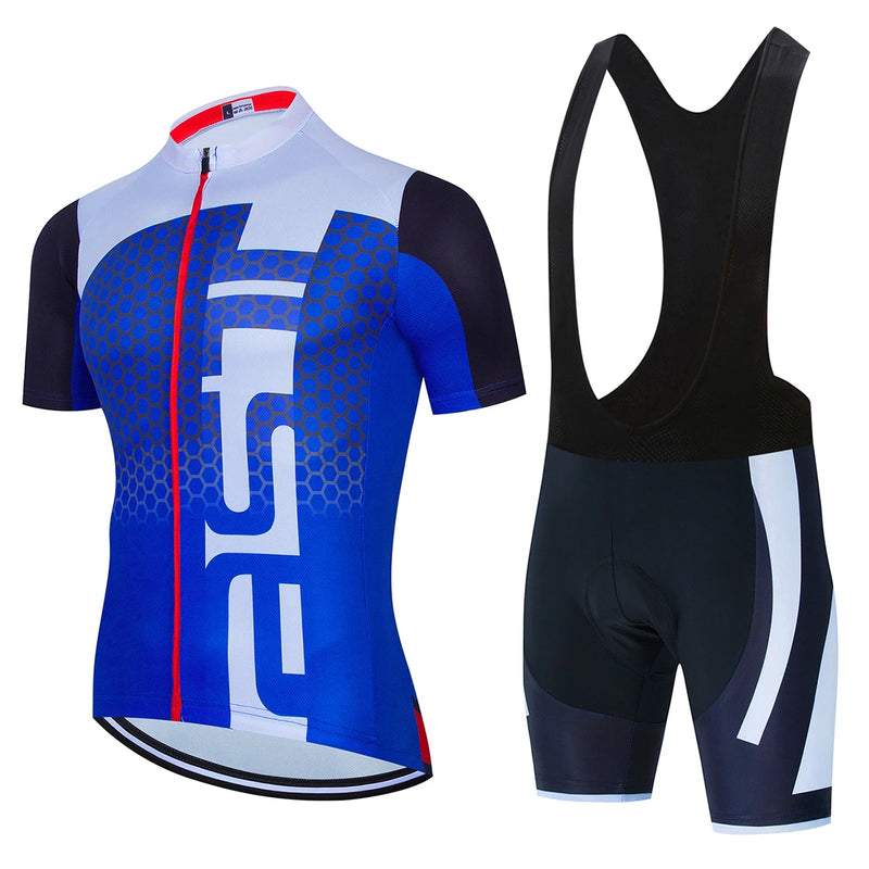 Set di maglie da ciclismo estive Ropa abbigliamento uomo - immagine 15