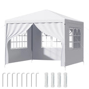 Gazebo LOEFME 3x4m per Esterni Ideale Giardino Fai-da-te - immagine 9