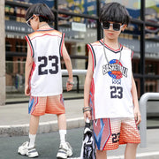 Uniforme da allenamento per bambini Maglia basket Camicia comoda ragazzi e ragazze ad