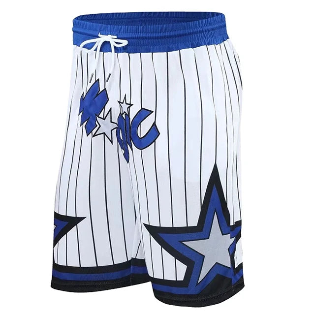 nuovi uomini pantaloncini da basket palestra jogging maratona corsa casual all'aperto - immagine 9