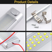 Luce a Cupola Ultra-Luminosa 120LED 12V/24V di Lettura per Interni Auto - immagine 3