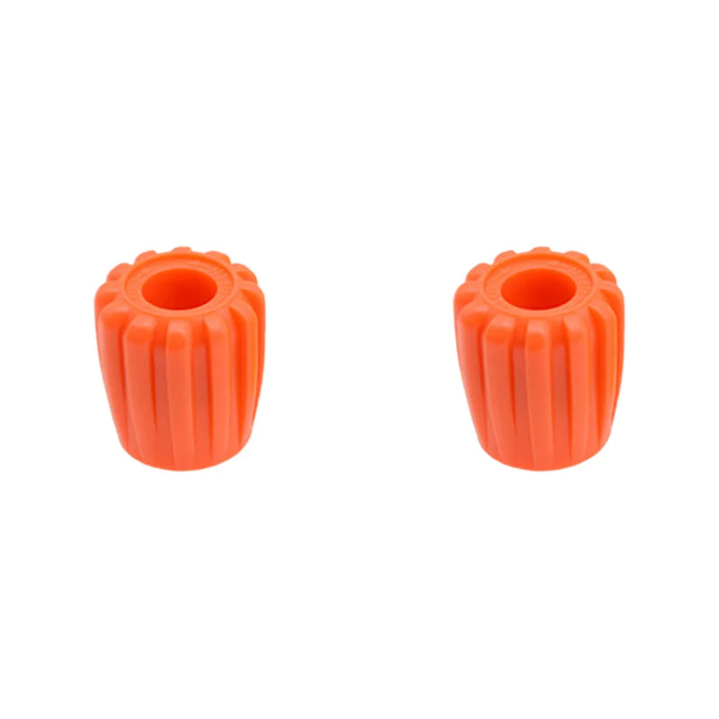 1/2 Pezzi Manopola per Valvola Bombola Subacquea - 2Pcs Orange - immagine 7