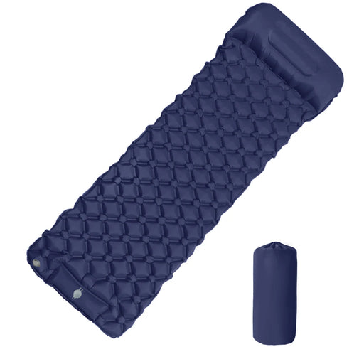 Materassino Gonfiabile da Campeggio Ultralight con Cuscino – Pompa Integrata per Trekking & Outdoor - Campeda
