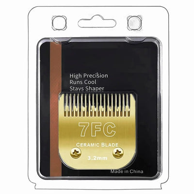 Set di lame in ceramica rimovibili di ricambio per tagliacapelli per cani da compagnia compatibili con Tosatrici Andis,Oster A5,Wahl serie KM10