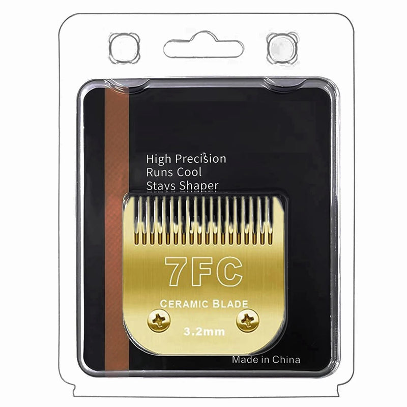 Set di lame in ceramica rimovibili di ricambio per tagliacapelli per cani da compagnia compatibili con Tosatrici Andis,Oster A5,Wahl serie KM10