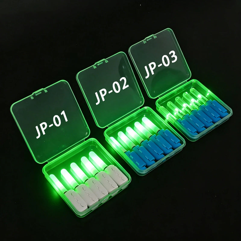 JUSEPU Set di 5 Luci LED per Canna da Pesca Notturna - immagine 3