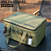 Borsa Tattica Campeggio 30-42L – Organizer Outdoor Impermeabile con Scomparti Modulari per Picnic e Attrezzatura - Campeda