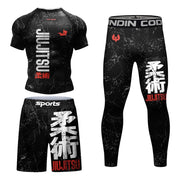 Completo Sportivo Cody: Magliette e Pantaloni a Compressione per MMA - immagine 16