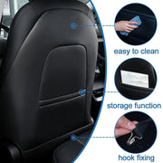 Tappetino Schienale Tesla Model 3/Y – Protezione Sedile Antigraffio in Pelle Premium - Campeda